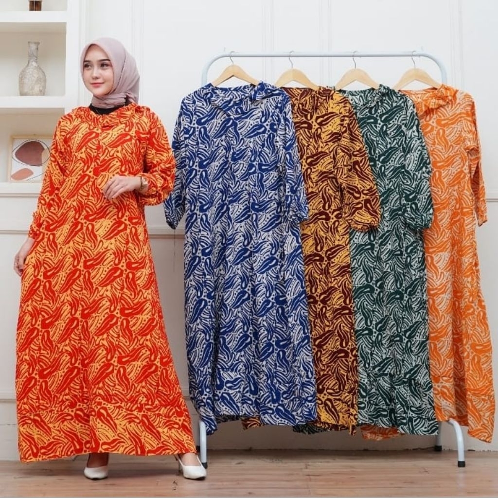 Gamis Twill Ori Gamis Twill Rayon Premium Gamis Twill Ori Pekalongan