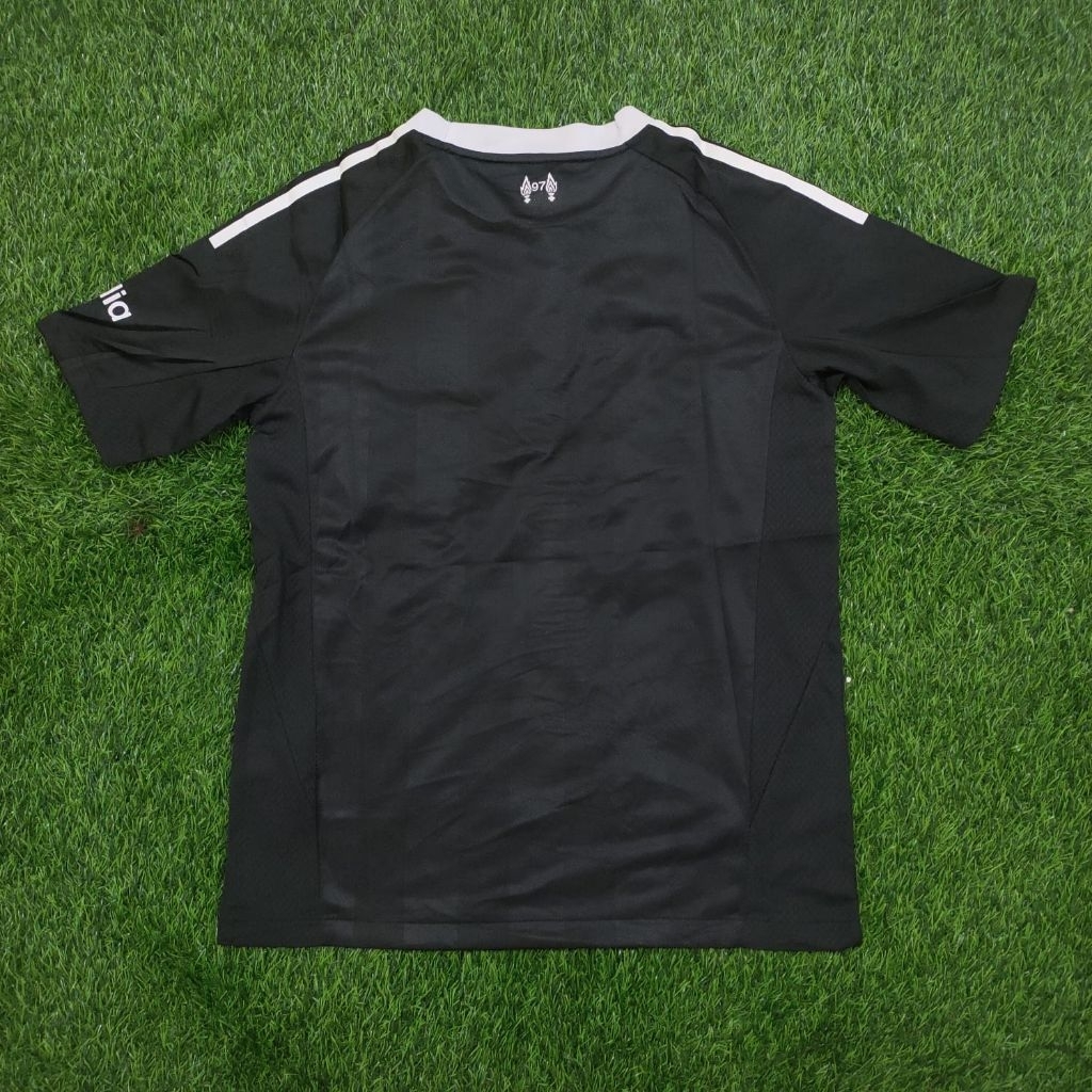 JERSEY BOLA LIVERPOOL GOALKEEPER GK KIPER HITAM PLAYER ISSUE PI 2025 2026