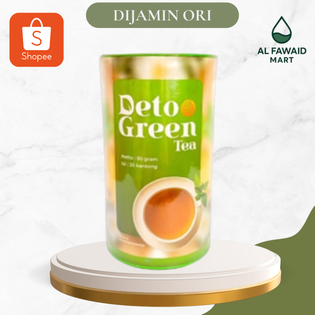 DetoGreen Teh Membantu Membersihkan Pencernaan / Deto Green 50gr isi 20 Kantong
