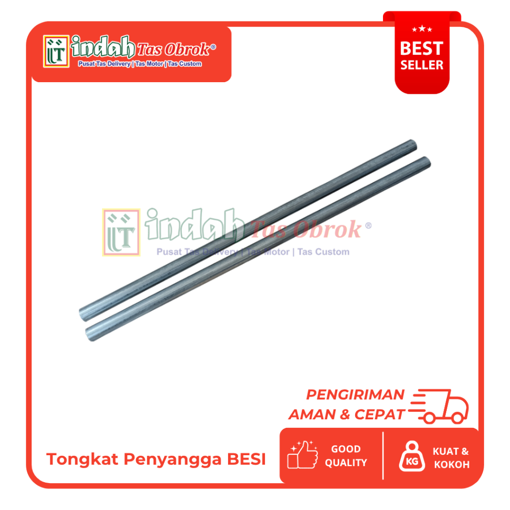 INDAH Tas Obrok - TONGKAT PENYANGGA TAS OBROK TONGKAT BESI TAS POS TAS RONJOT