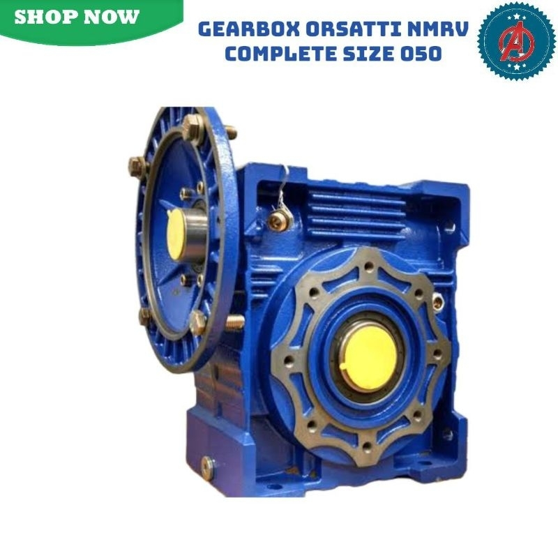 Gear nmrv.050 1:7,5 + motor 0,75hp 1phase