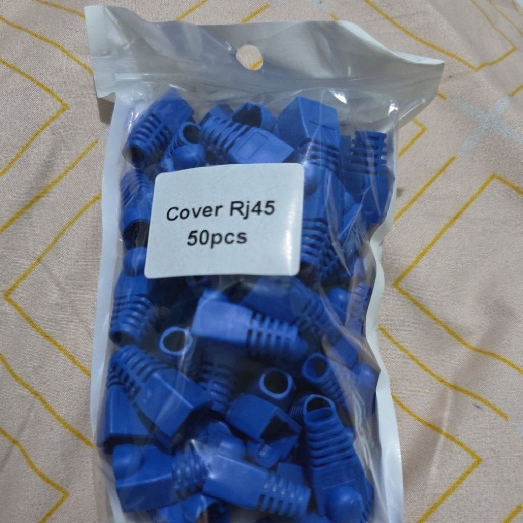 plugbooth rg45-sarung rg45 cat5/6 isi 100 bh