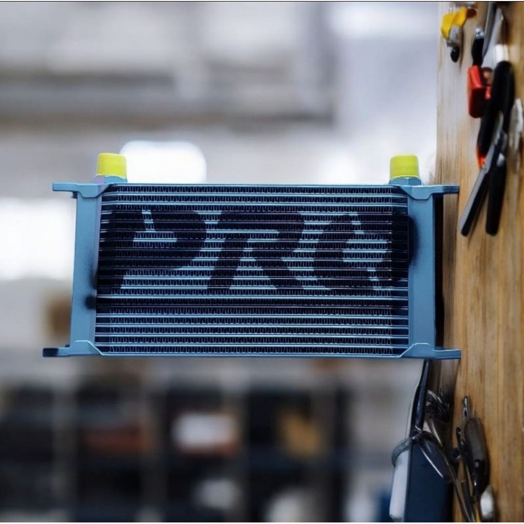 PRO Performance UK 19 Row Oil Cooler Mobil Universal AN10 Cooler Oli Mesin Transmissi Gardan Dll