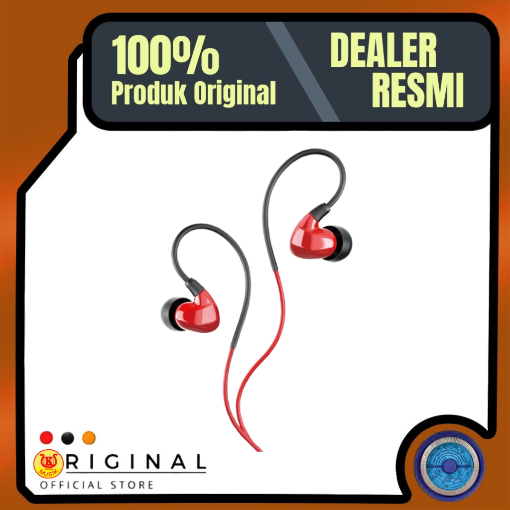 Takstar TS2260 Red In Ear Monitor Earphone / In-ear Monitor Headphone Takstar