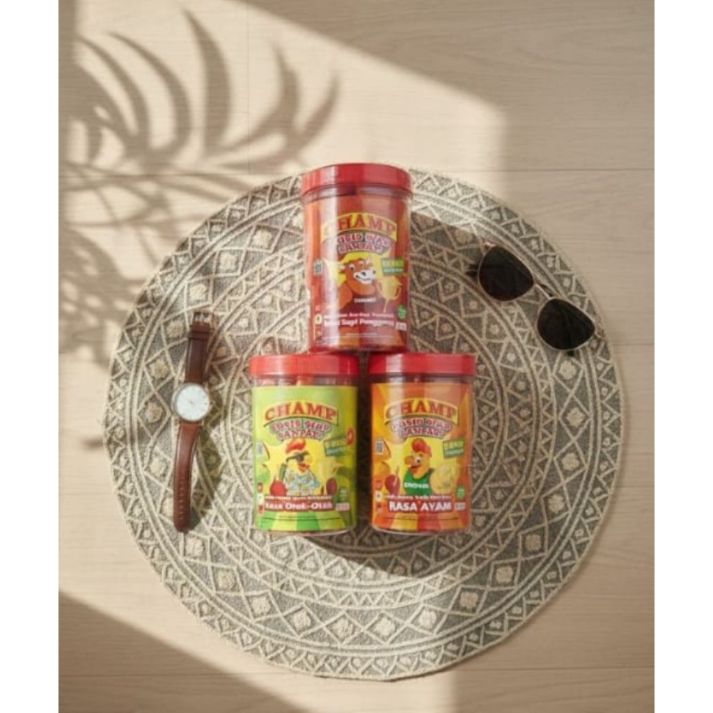 Sosis champ siap makan toples