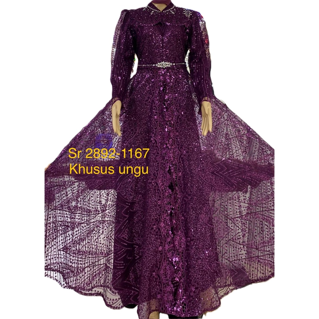 NARA GAMIS Tille/GAUN MUSLIM WANITA Dewasa / Tile GAMIS PESTA/PANJANG BAJU 140 CM Dress Maxi