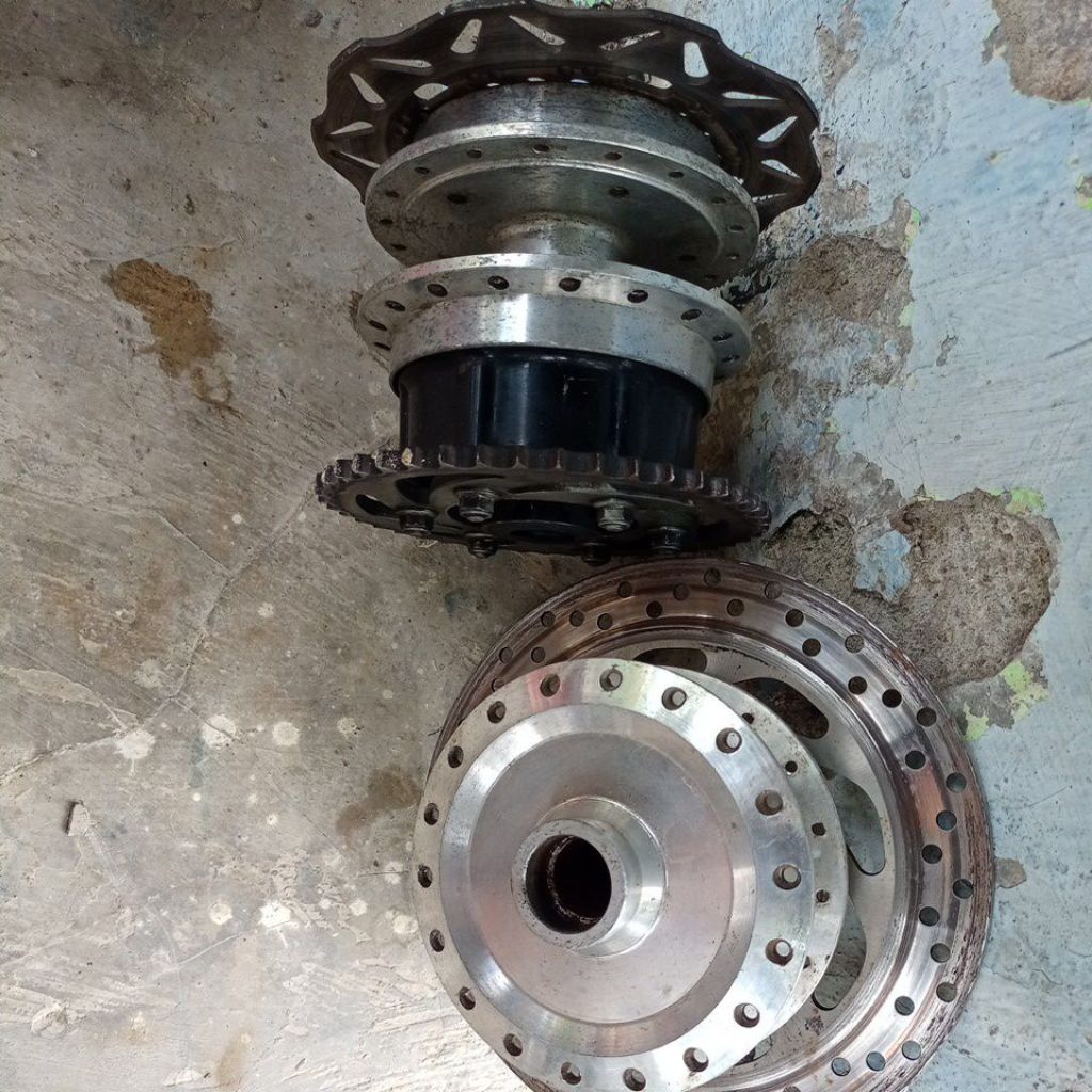 tromol depan belakang Vixion new