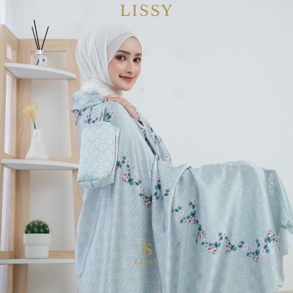 Mukena Dewasa Jumbo Silk Silky Premium Bahan Adem dan Jatuh Terbaru