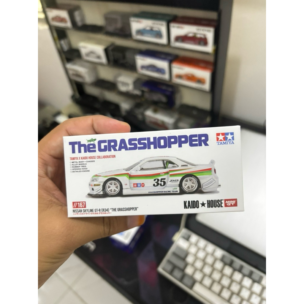 Kaido house x MiniGT R34 Grasshopper