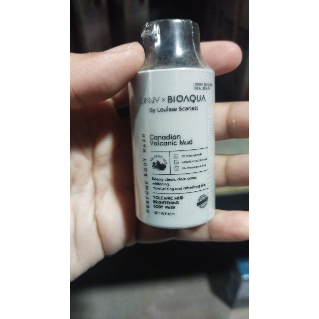 BIOAQUA BODY WASH CANADIAN MUD 40ML / SABUN MANDI / BODYWASH