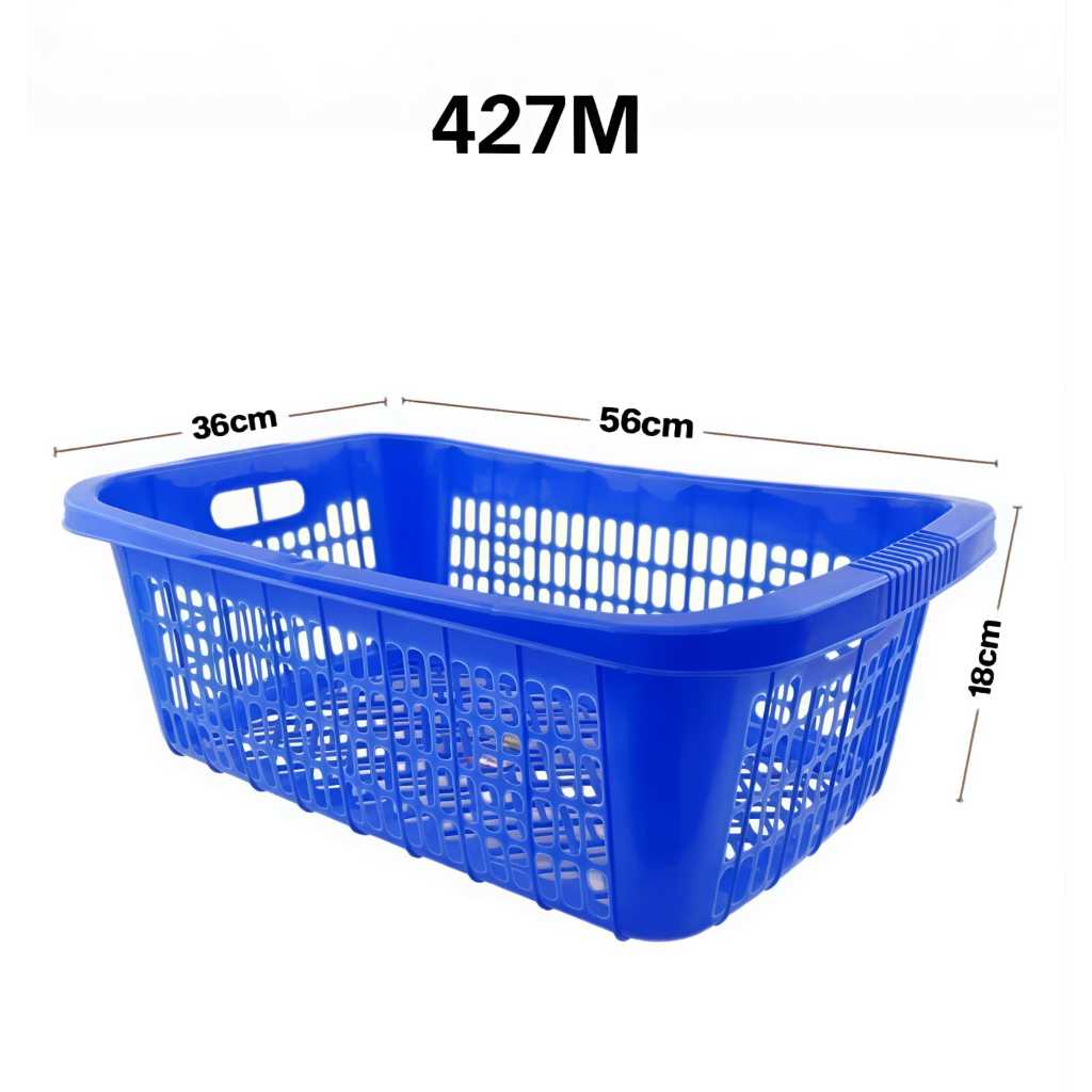 Keranjang Baju Rigen Bayi 427 L 427L Grady Keranjang Pakaian Baju Laundry Kotor Bersih Plastik