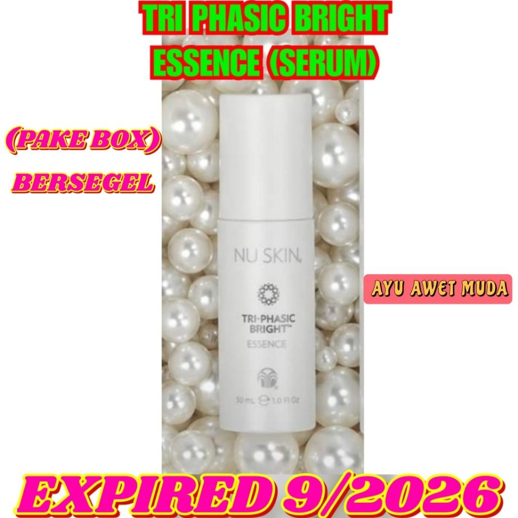 TriPhasicBright ESSENCE ED 9/2026 (PAKE BOX) TPW baru TPB