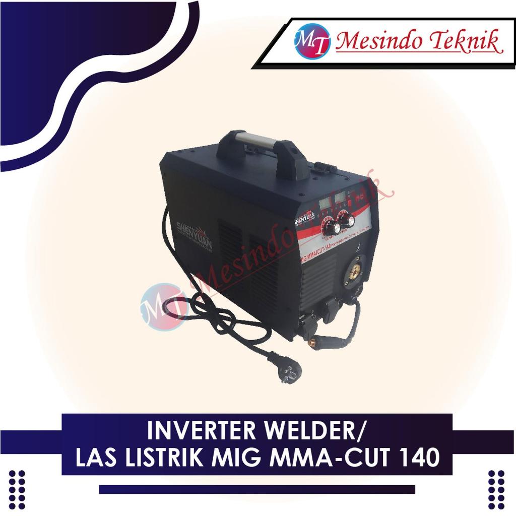Inverter Welder/Las Listrik MIG MMA-CUT 140