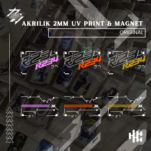 Bingkai Pajangan Panel Print HC R 234 / Pro Motif HunterXHunter