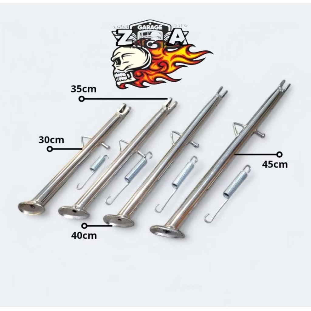 Standar samping KLX standar samping CRF panjang 30, 35, 40, 45 cm universal