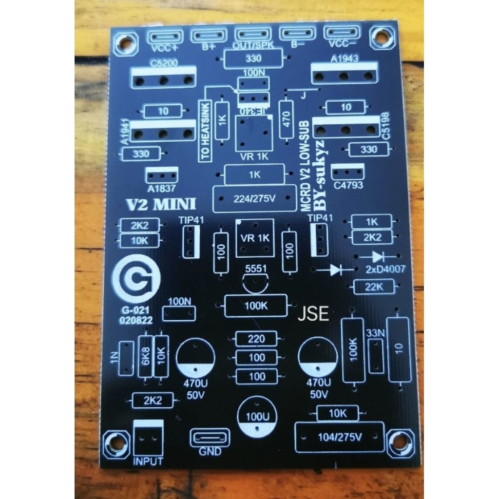 PCB MCRD V2 MINI SUB LOW