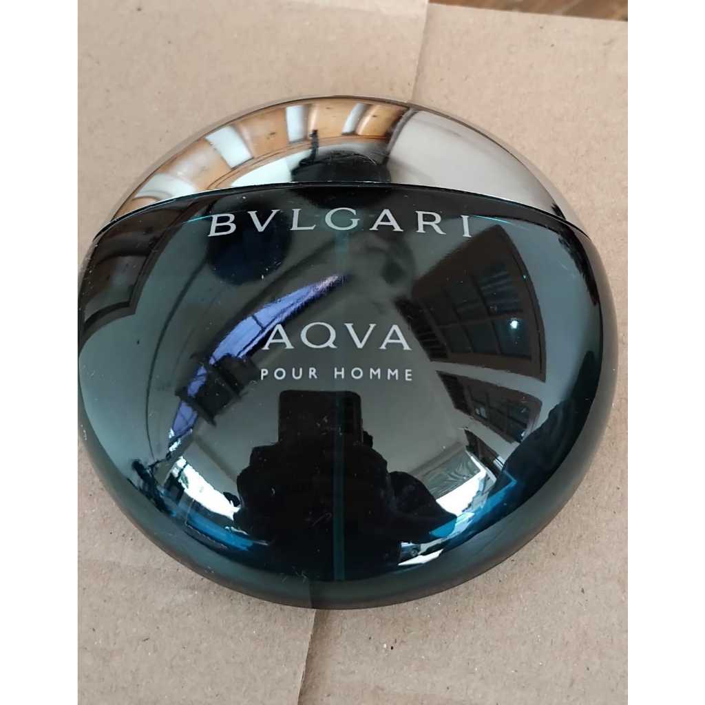 Botol Kosong Parfum Bvlgari Aqua Pour Homme 100 Ml, No Box