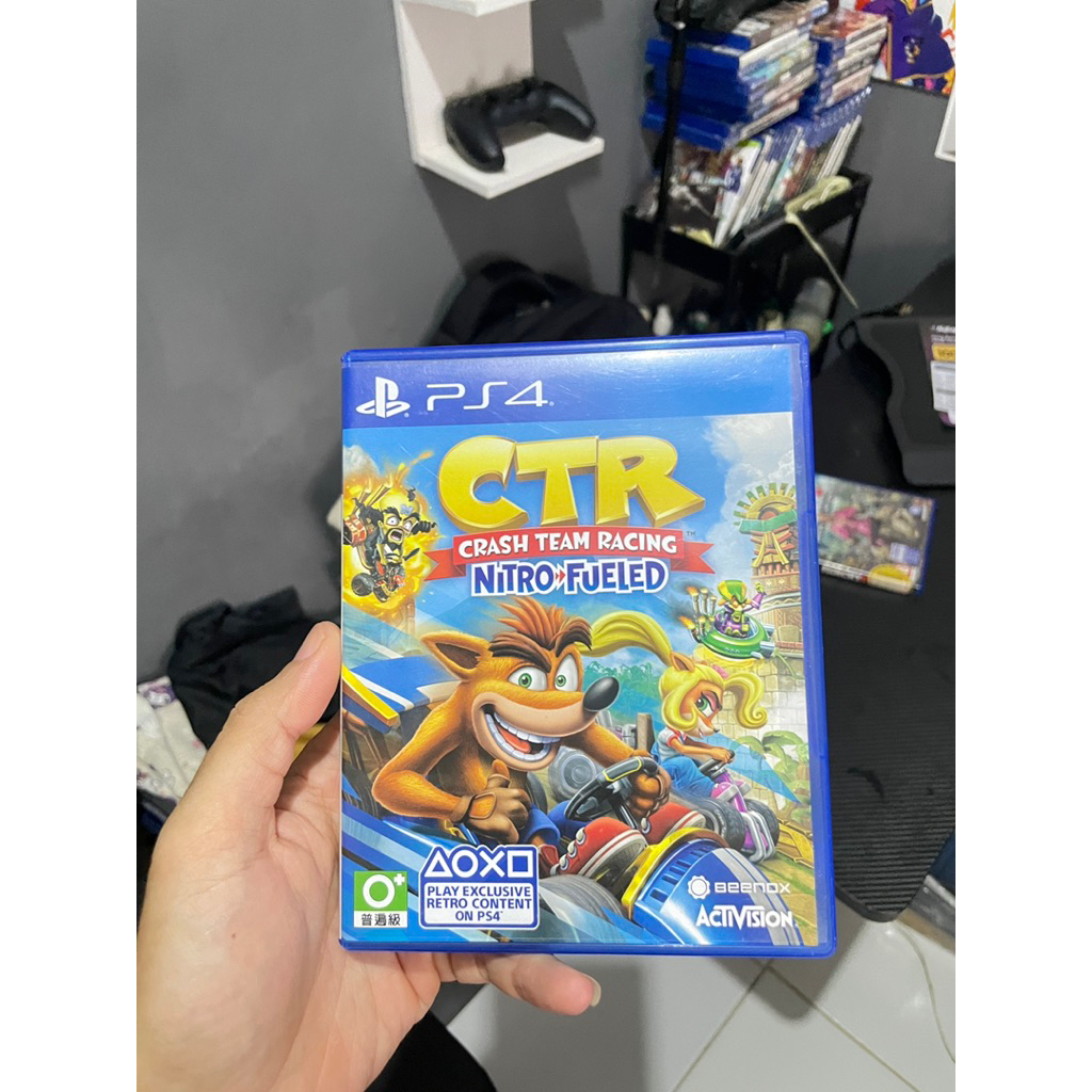 kaset game ps 4 CTR reg 3 second