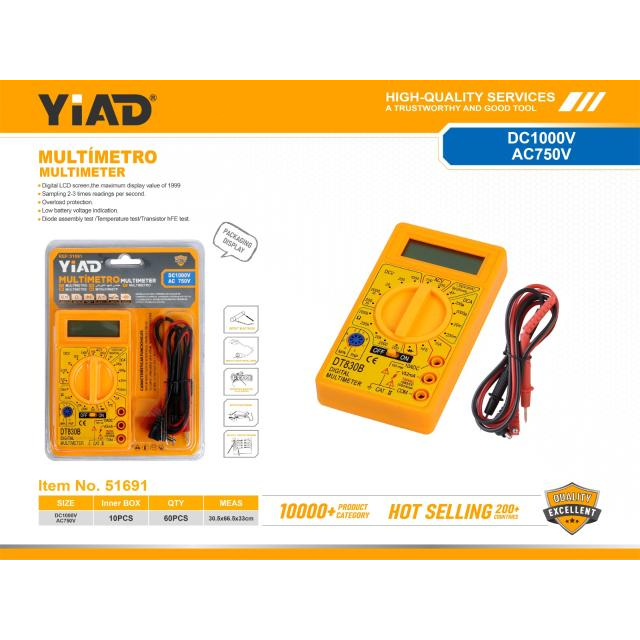 YIAD Multitester /Avo Avometer Multitester Digital