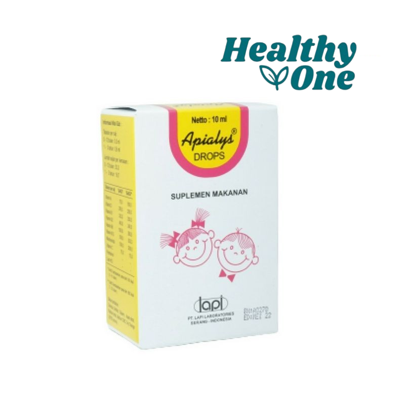 Apialys Drops 10ml / Suplemen Makanan / Vitamin Bayi Dan Anak