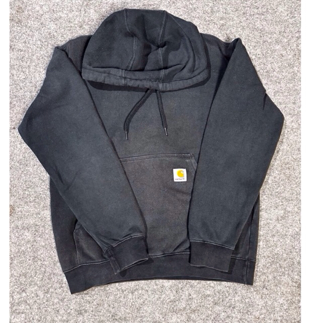 Hoodie hitam carhartt original