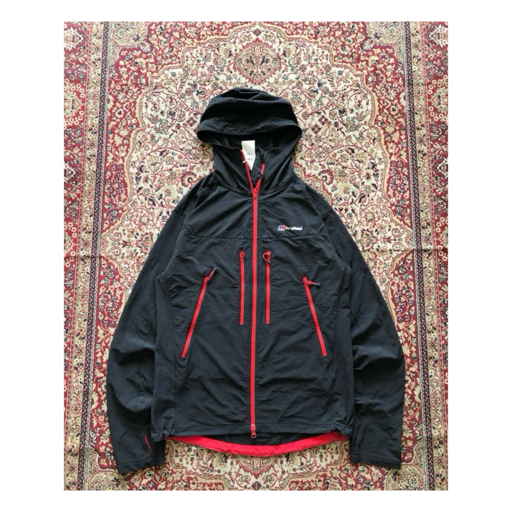 Berghaus pordoi soft shell jacket Vintage leather Berghaus outdoor jacket HG458