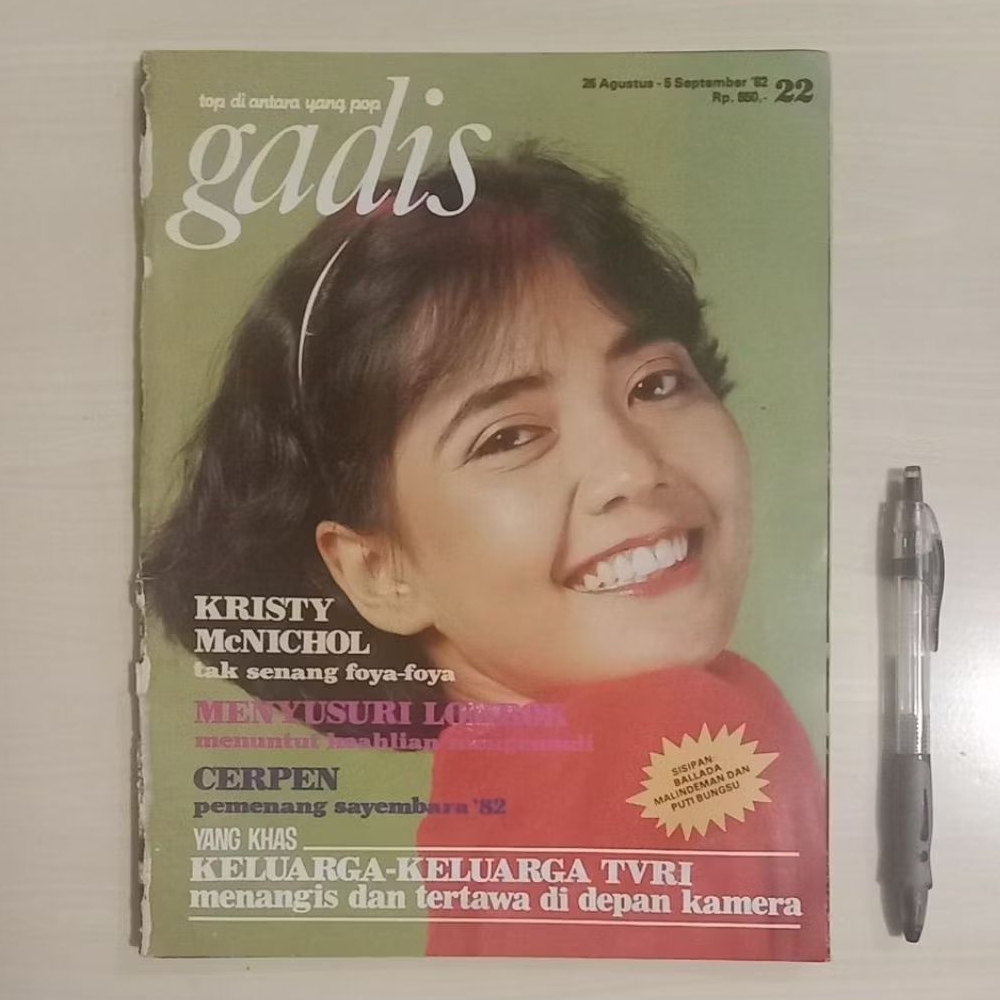 MAJALAH JADUL GADIS - SEPTEMBER 1982 - Majalah Bekas Murah Original - B2