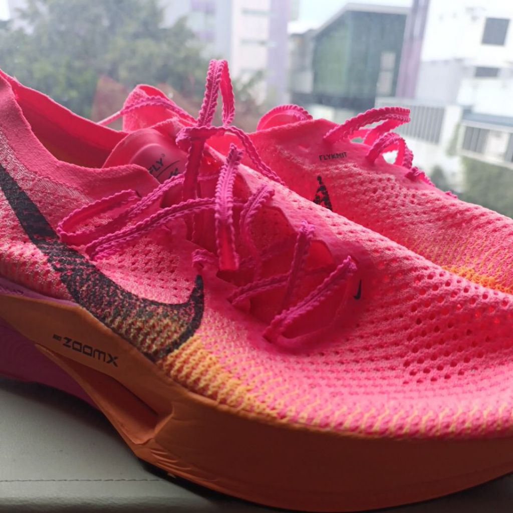 Sepatu  Nike ZoomX Vaporfly Next% 3 Premium Hyper Pink/Laser Orange