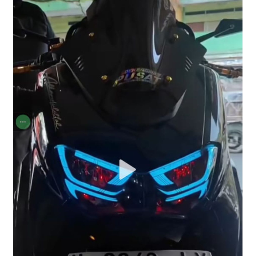 Paket headlamp new nmax alus lazy custom