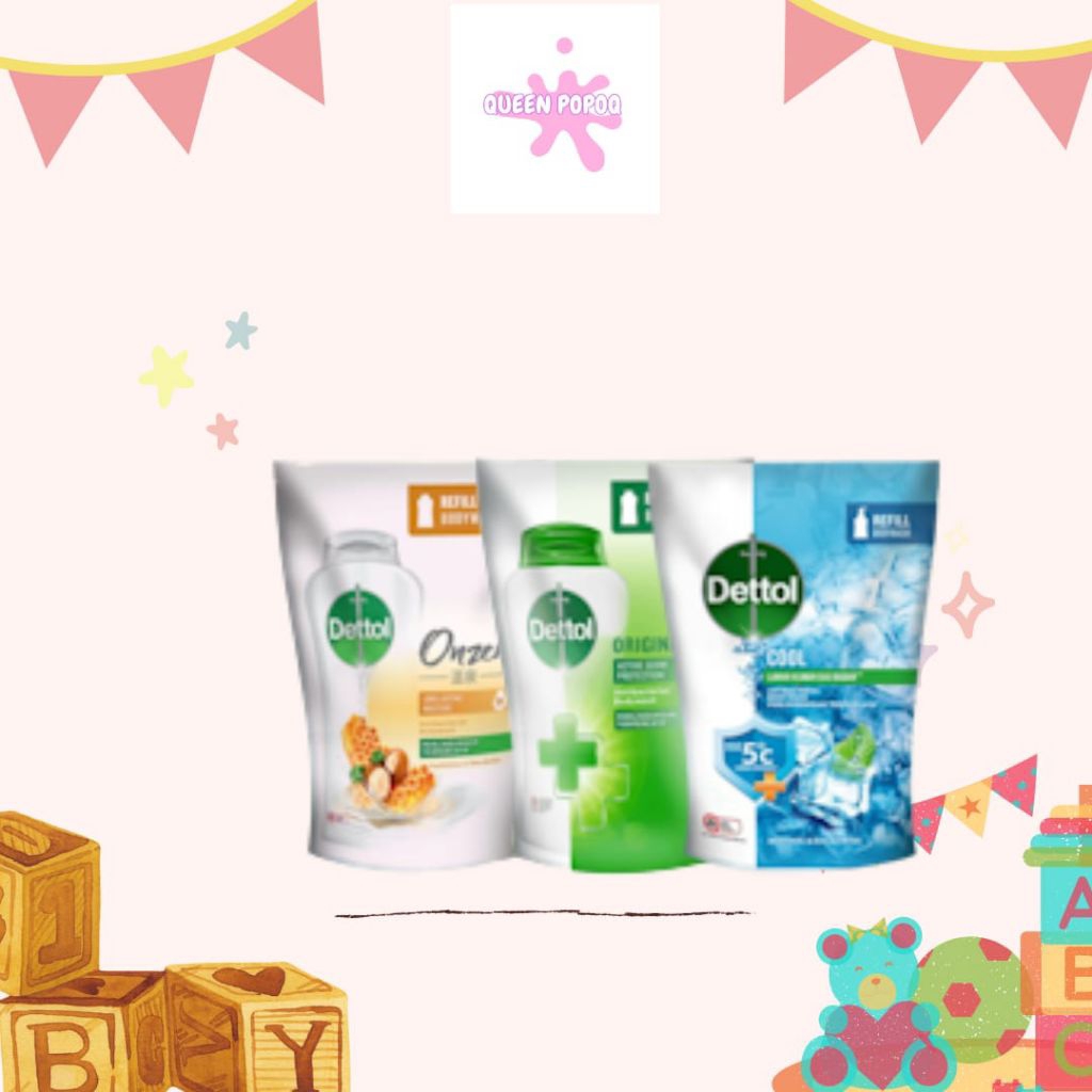 Dettol Sabun Mandi Cair Anti Bakteri - Body Wash - Sabun Mandi Cair - Sabun Dettol