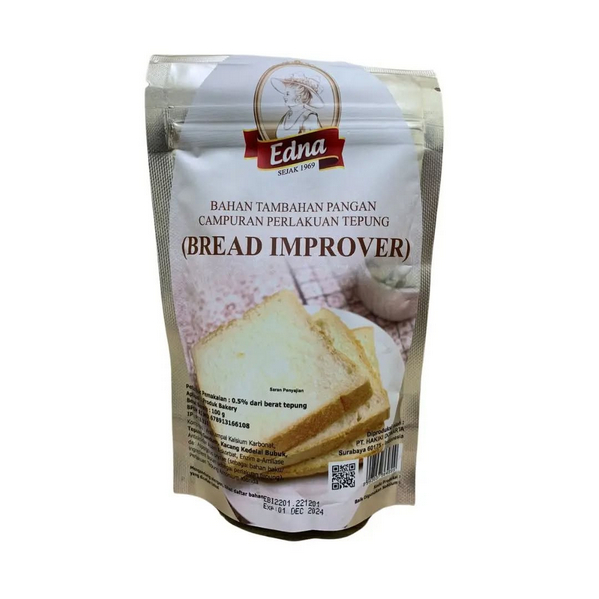 Edna Bread Improver 100gr – Pengembang - Pelembut – Pengempuk Roti