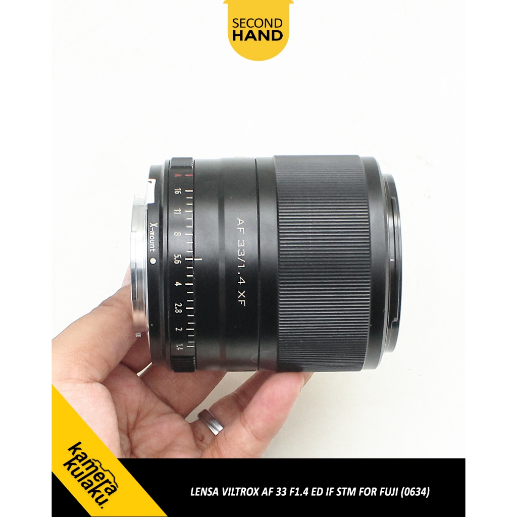 VILTROX AF 33mm f1.4 For Fujifilm X-Mount Cocok untuk Fujifilm Xa3, xa5, xt100, xt20, xt2