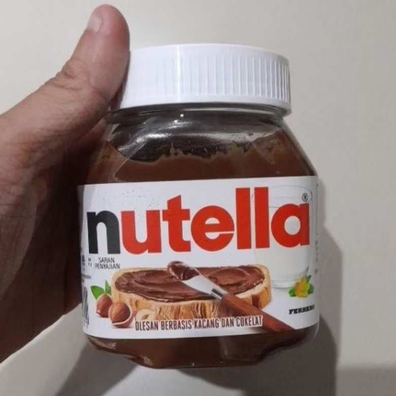 Nutella ferrero 200gr selai roti coklat hazelnut spread COKLAT