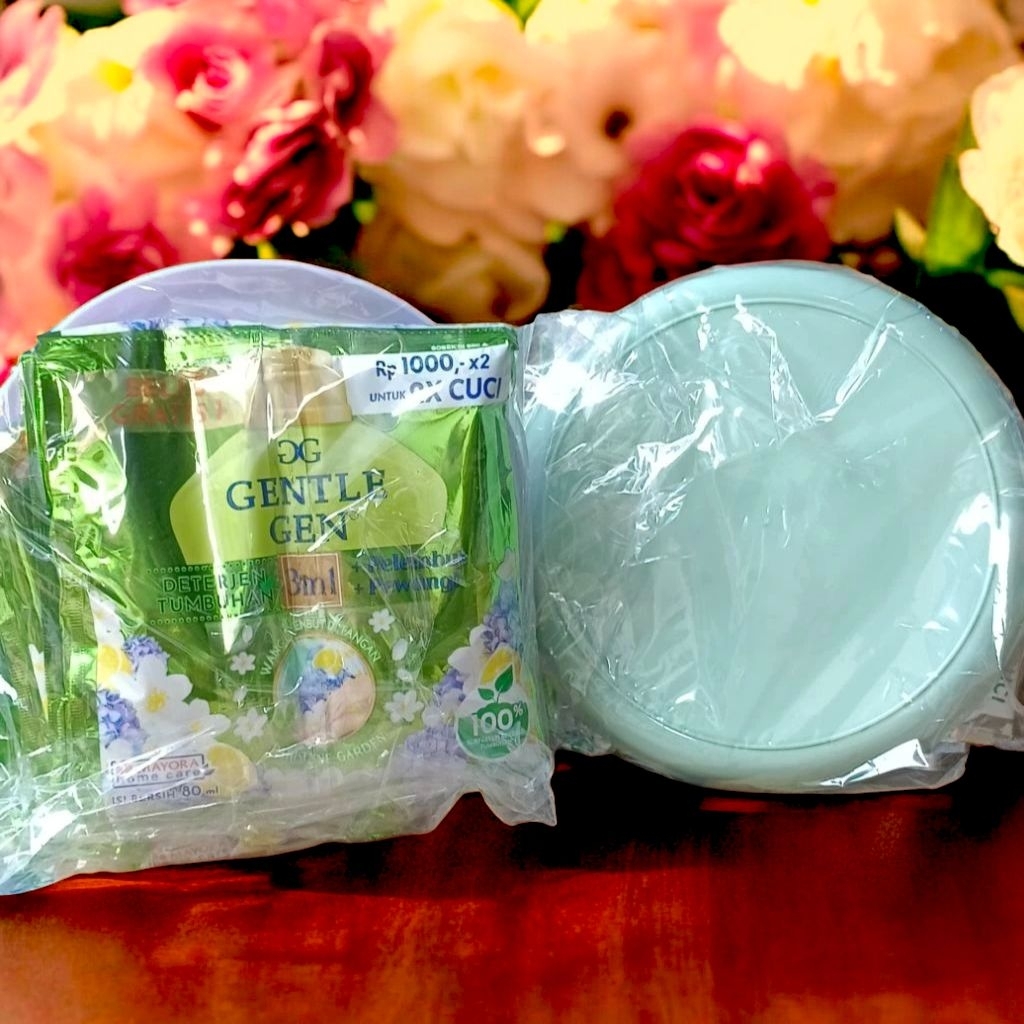 PROMO PAKET SABUN CUCI GENTLE GEN TWINS BONUS PIRING