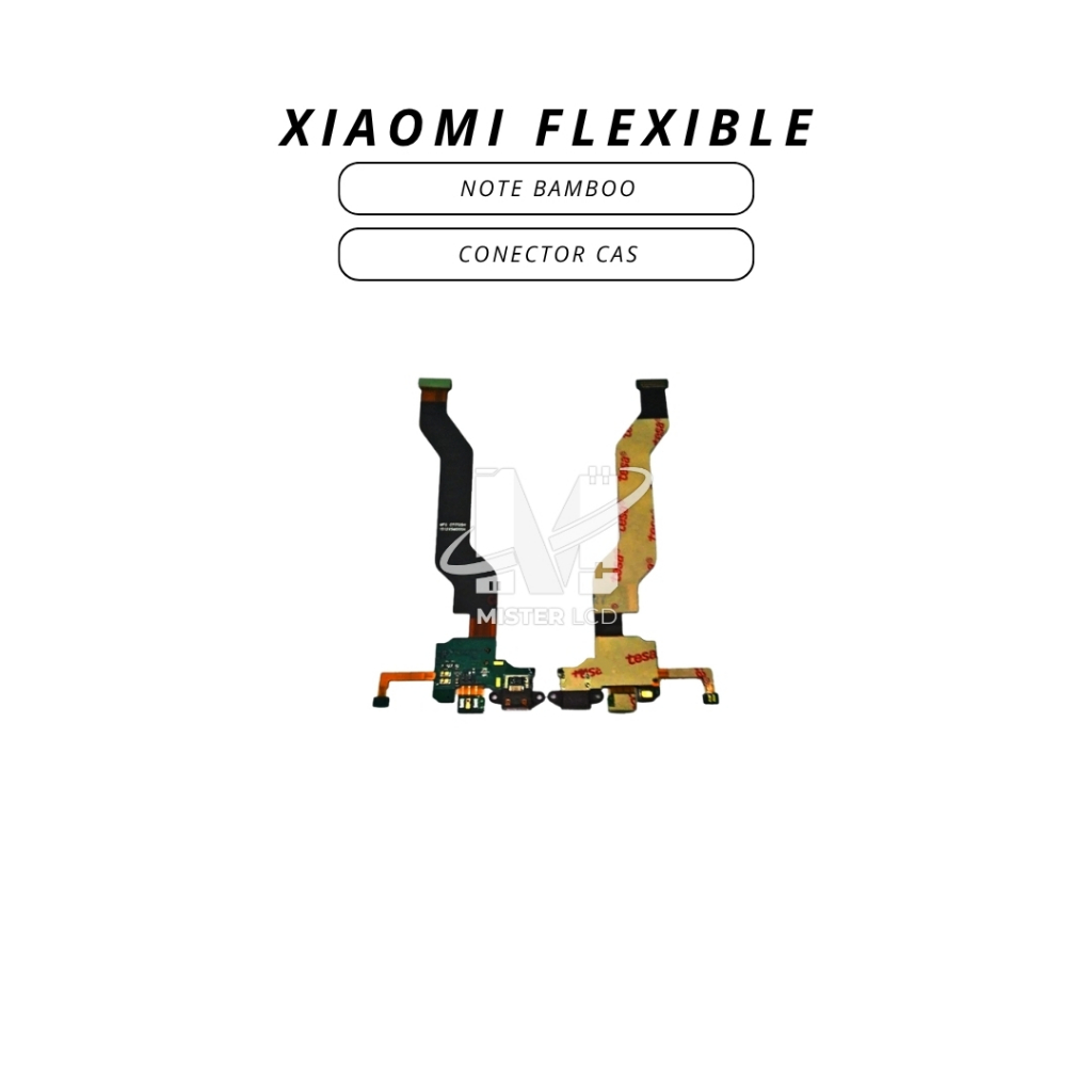 FLEXIBLE XIAOMI REDMI NOTE BAMBOO CONECTOR CAS
