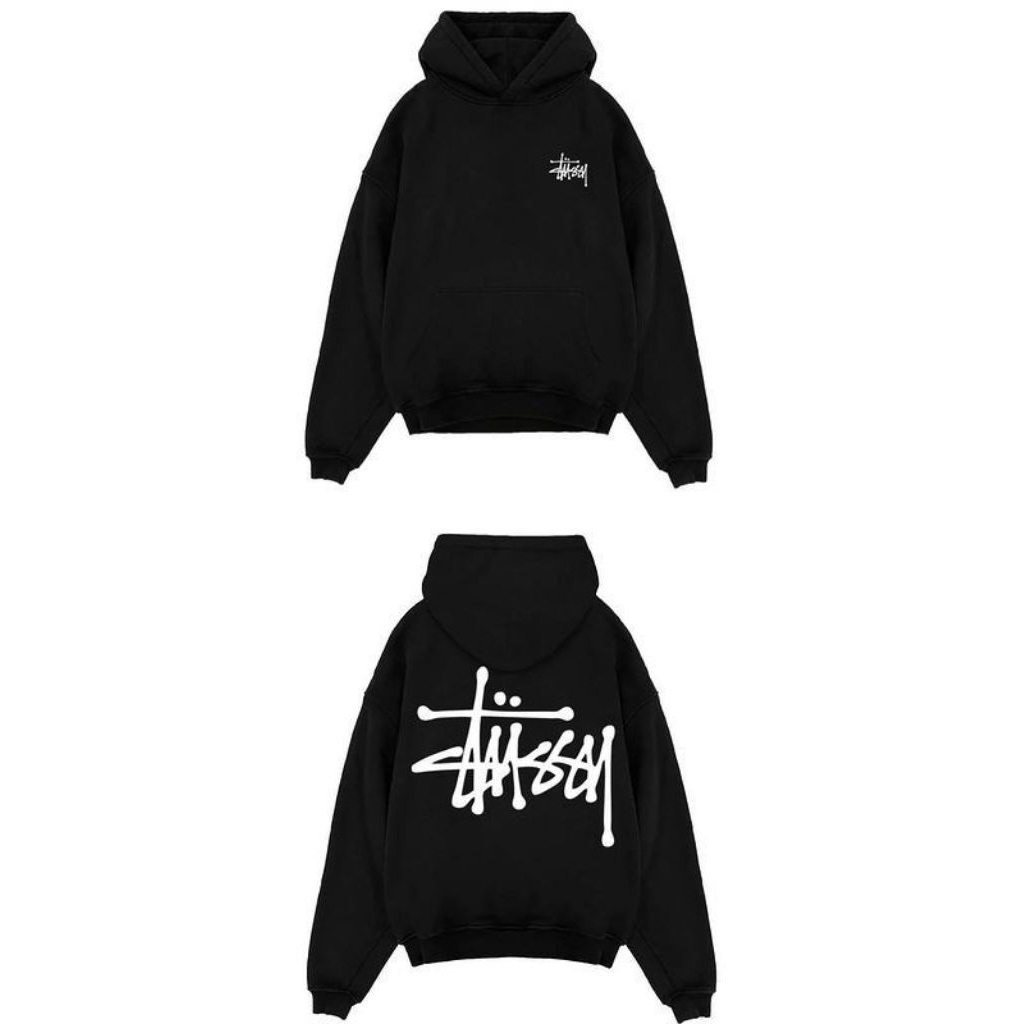 SWEATER HOODIE STUSSY ORIGINAL PREMIUM  PRIA WANITA