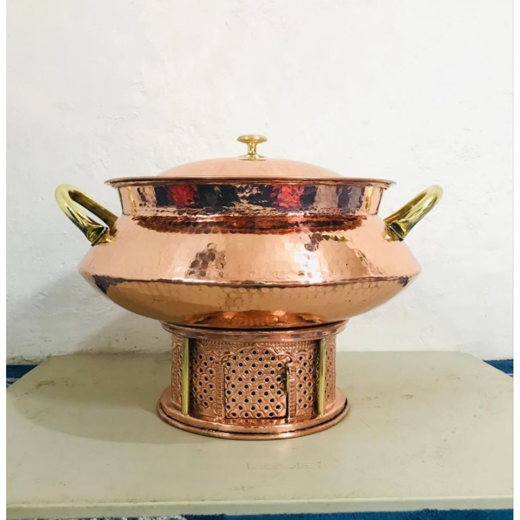 Chafing Dish Tembaga Polos