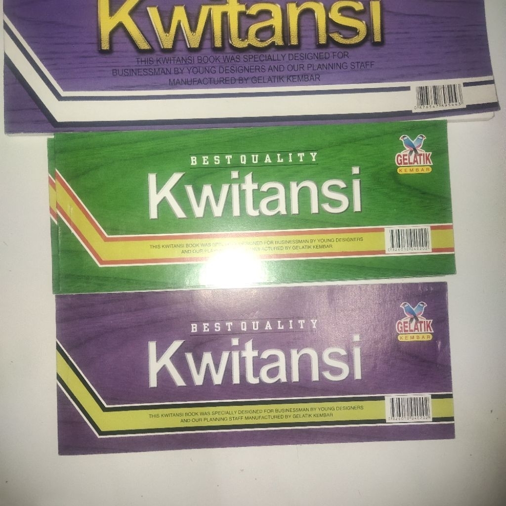 Kwitansi Gelatik Kembar Kecil