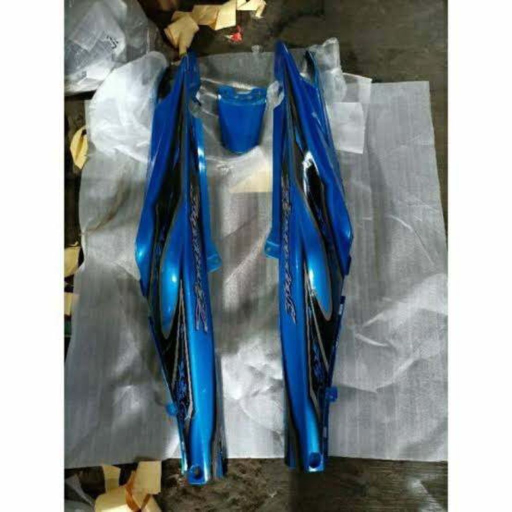 COVER BODY BELAKANG YAMAHA JUPITER Z 2010 JUPITER ROBOT WARNA BIRU / BODY BELAKANG YAMAHA JUPITER Z 