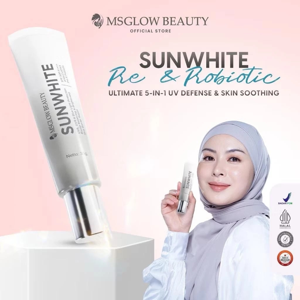 MS GLOW SUNWHITE SPF 50 PA+++ SUNSCREEN