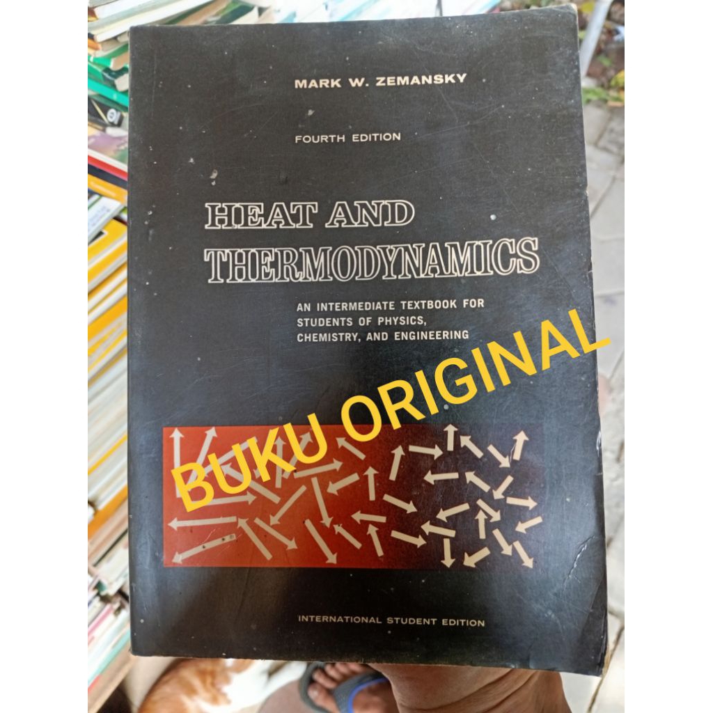 ORIGINAL / buku teknik HEAT AND THERMODYNAMIC / fourth edition