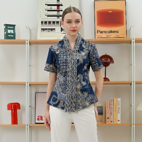 Atasan Batik Kebaya Kutu Baru Modern/ Batik Kutu Baru Modern #292