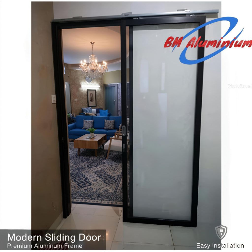 pintu geser aluminium kaca sliding
