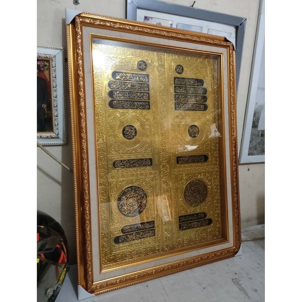 kaligrafi pintu kabah 150x100cm
