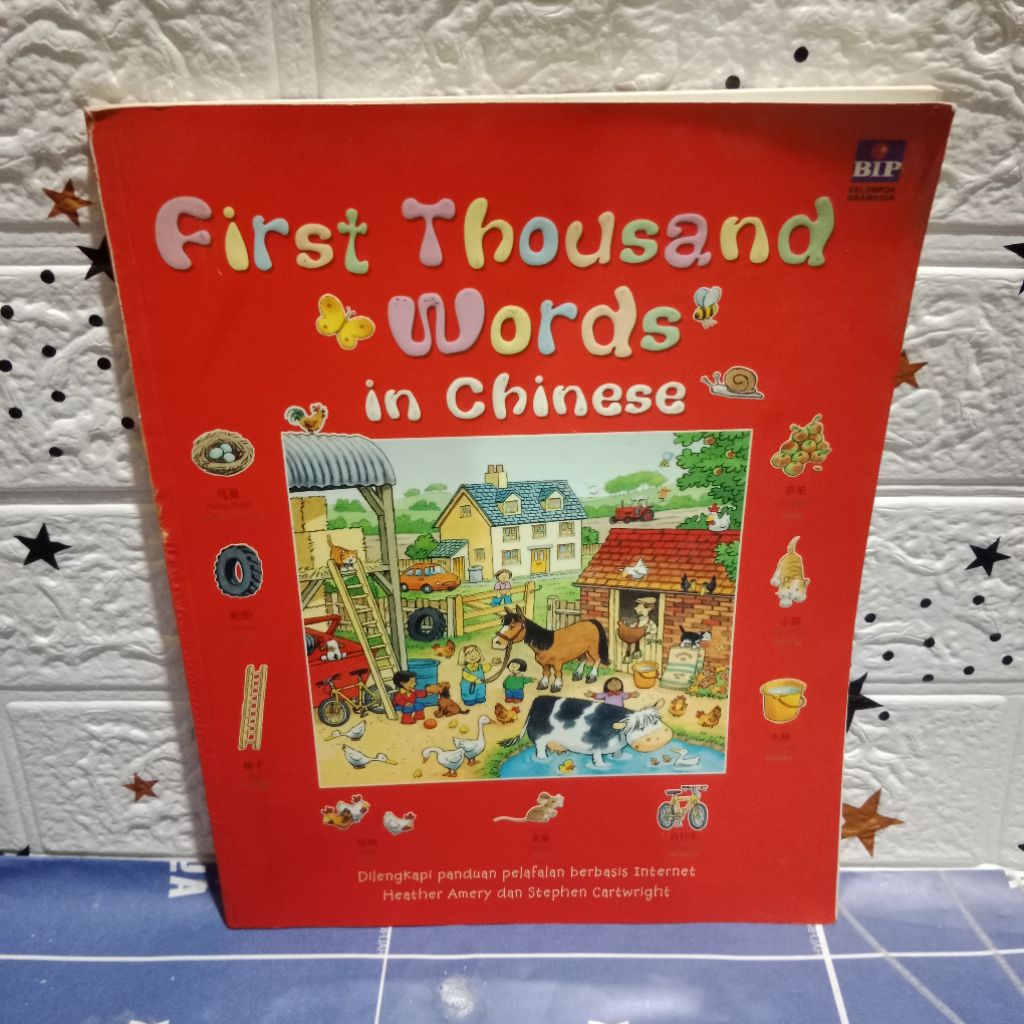 BUKU FIRST THOUSAND WORDS IN CHINESE