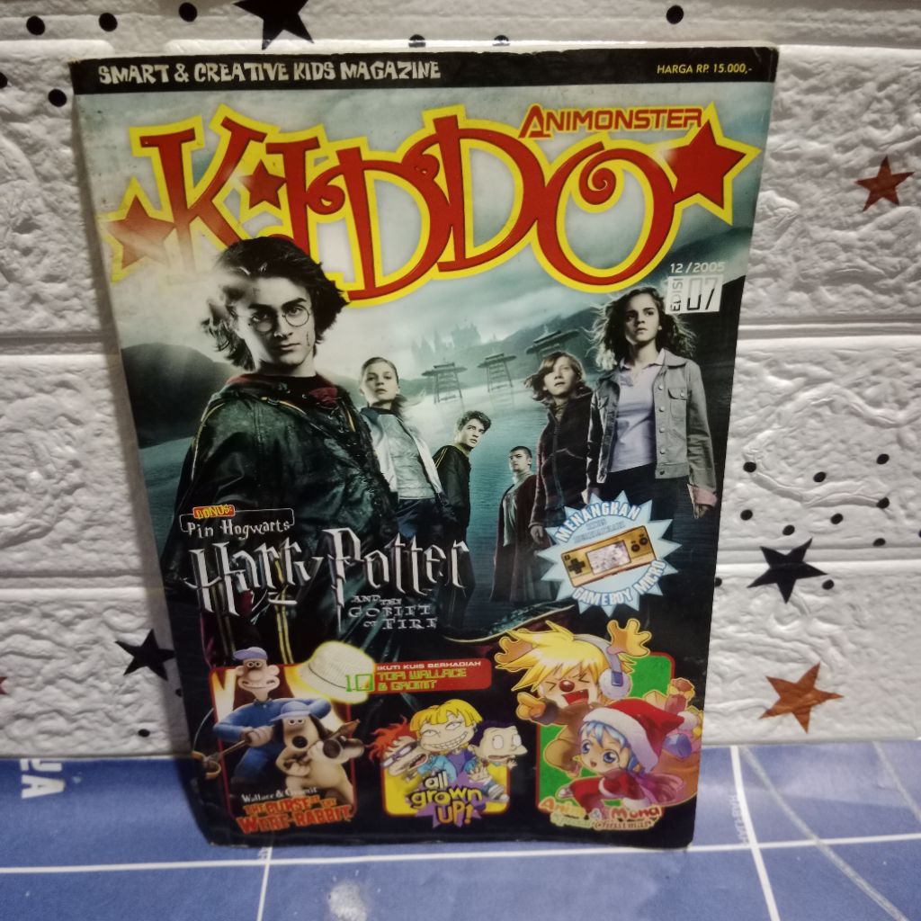 MAJALAH ANIMONSTER KIDDO EDISI 07 DESEMBER 2005