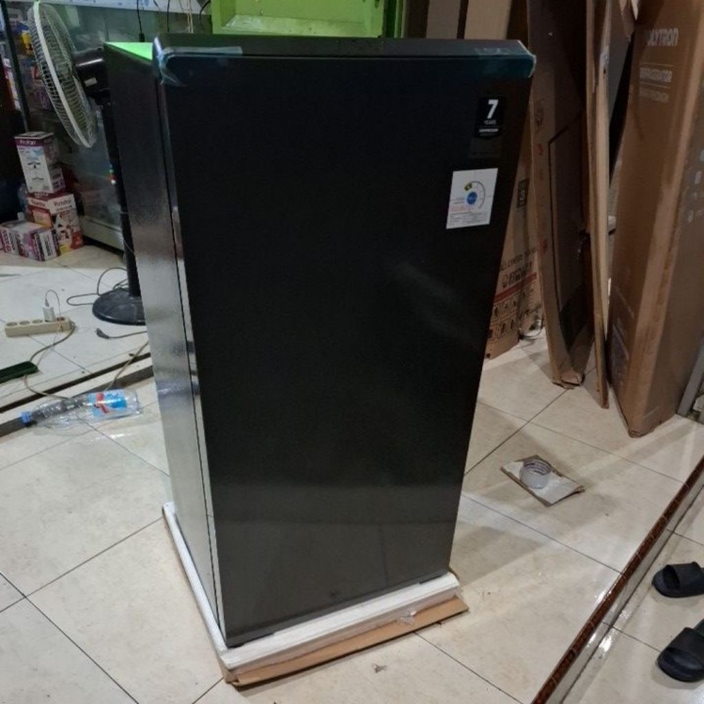 kulkas aqua japan AQR-D185 cuci gudang