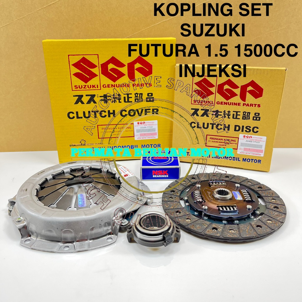KOPLING SET DEKRUP KAMPAS KOPLING DEKLAHAR SUZUKI FUTURA INJEKSI 1.5 1500CC/SUZUKI FUTURA KARBU KARB