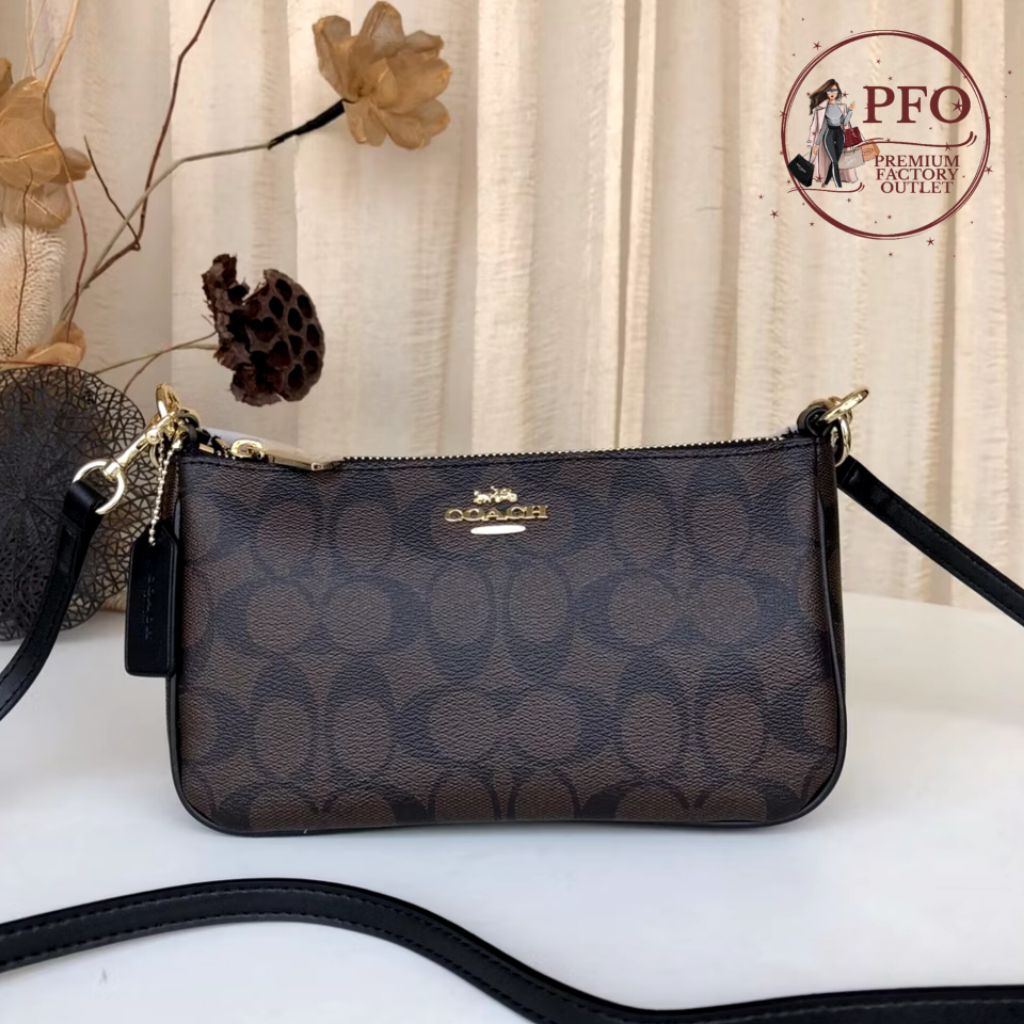 TAS F58321 Top Handle Pouch Crossbody Bag