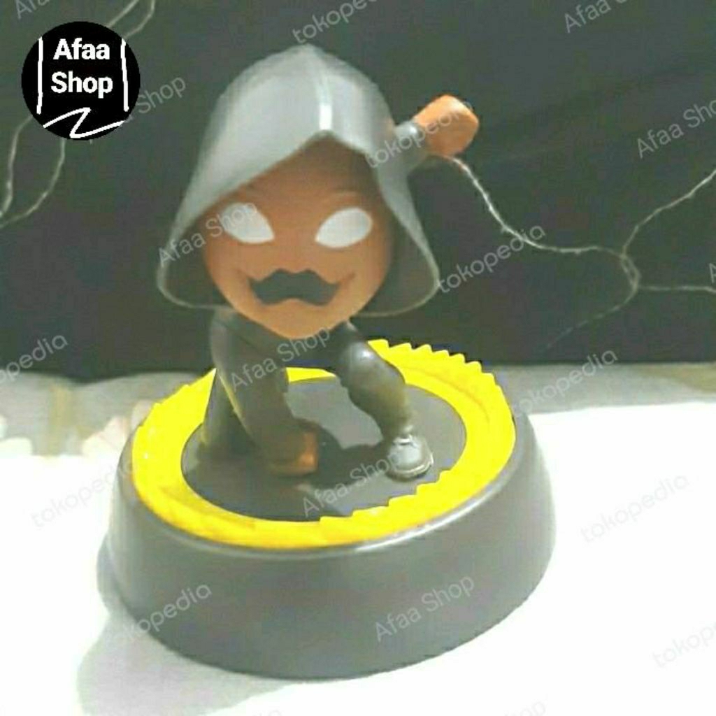Mainan preloved chaki kids meal kfc satria dewa gatot kaca figure yuda
